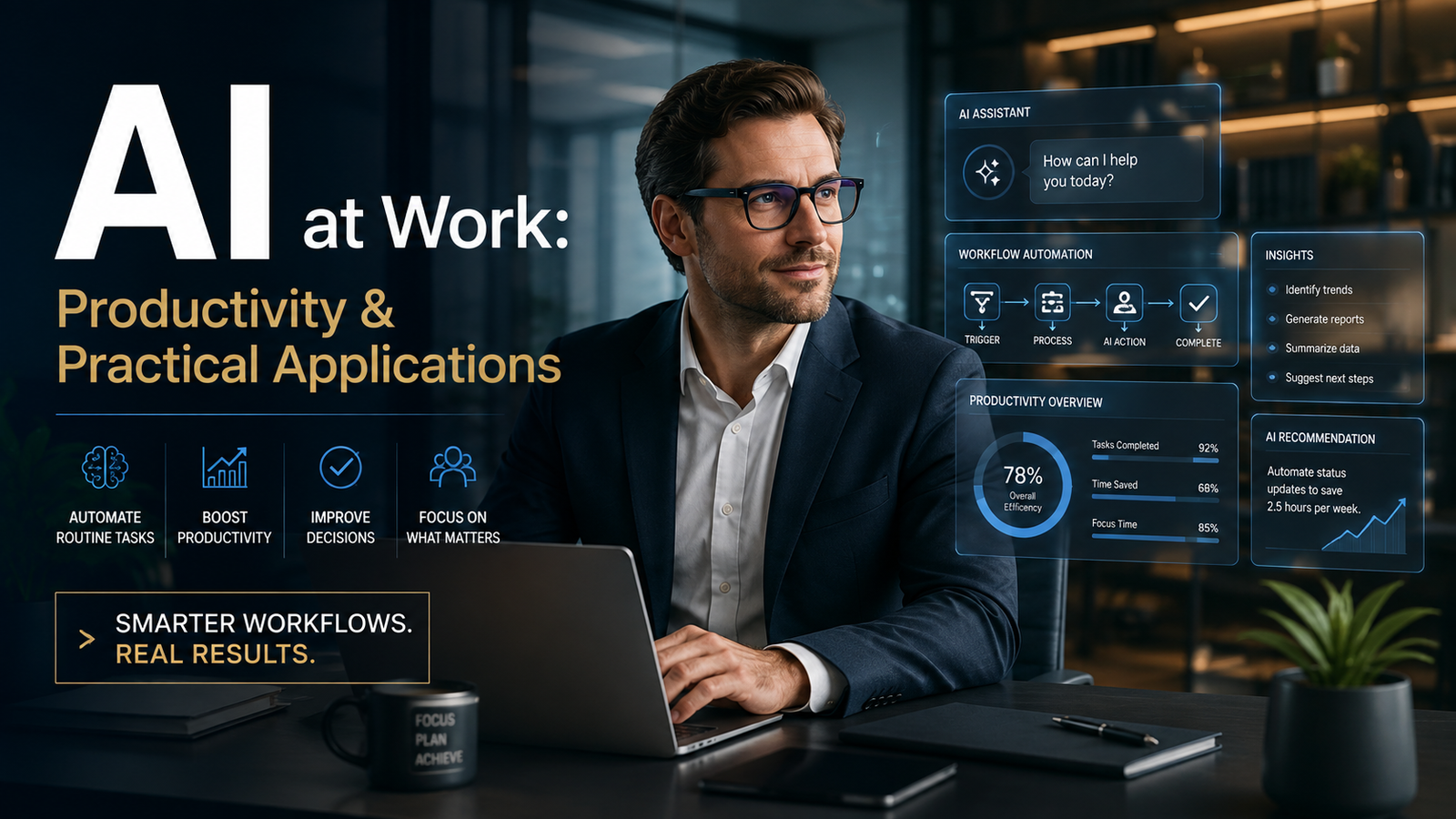 AI at Work: Productivity & Practical Applications - Intermediate Workplace Applications for Smarter and Faster Work